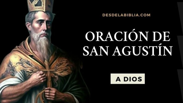 Oración de San Agustín a Dios - Desdelabiblia