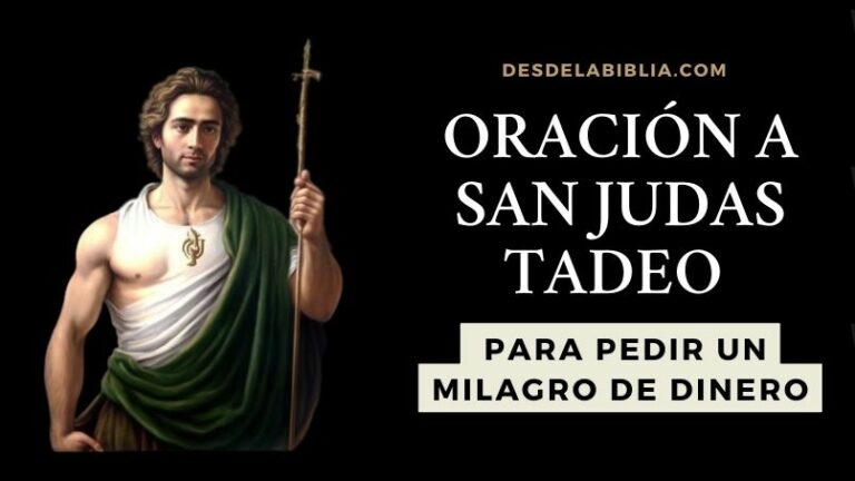 Oración para pedir un milagro de dinero a San Judas Tadeo - Desdelabiblia