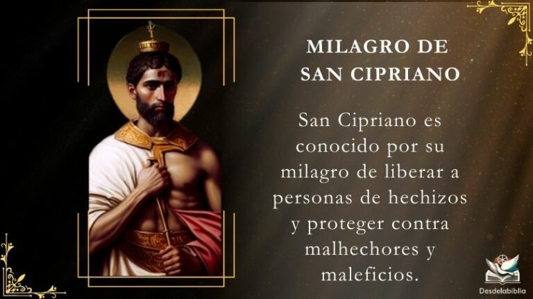 Oración a San Cipriano para que regrese el ser amado - Desdelabiblia
