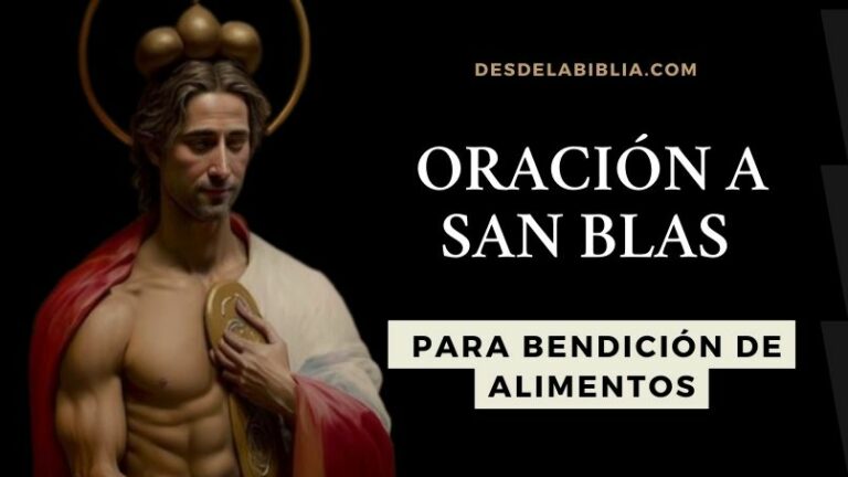 Oración a San Blas para bendición de alimentos - Desdelabiblia